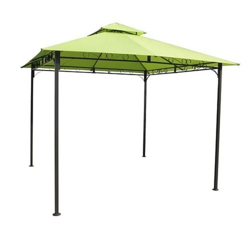 Image sur 10Ft x 10Ft Weather Resistant Gazebo with Lime Green Canopy