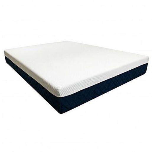 图片 10 Inch Hybrid Mattress Plush Gel Infused Memory Foam Bamboo Charcoal-Full Size - Color: White - Size: Full Size