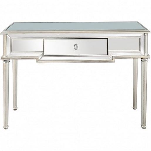 Picture of Silver Leaf Antiqued Console Table