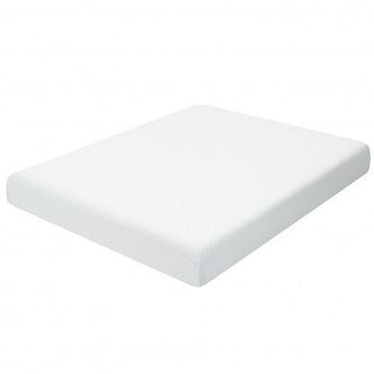 Picture of 8 Inches Foam Medium Firm Mattress with Removable Cover-King Size - Color: White - Size: King Size