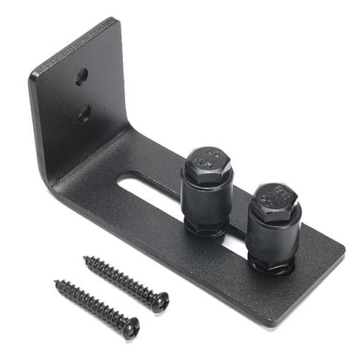 Picture of Sliding Barn Door Bottom Wall Guide Mount Adjustable Hardware with Screws Set