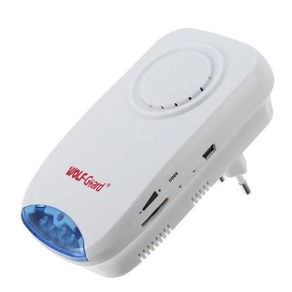 Foto de WOLF-Guard LB-W09 Wireless Acousto Optic Flashing Siren Alarm System Home Security Safety