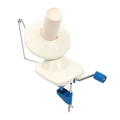 Picture of Hand Operated Yarn Winder Fiber Wool String Ball Thread Skein Winder Machine Clamp-on Holder