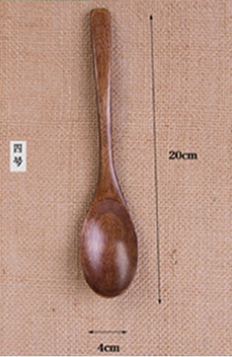 Picture of Japanese style honey scoop cuisine spoon
