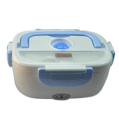 Picture of Color: 2XBlue, Model: Car Plug - Portable Electric Heating Lunch Box