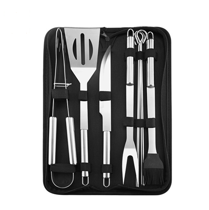 图片 Color: 18pcs - 10 pieces of bbq barbecue tools outdoor baking utensils