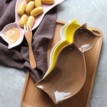 Foto de Cat ceramic breakfast plate