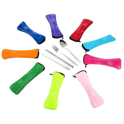 Picture of Portable bag cutlery set