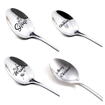 Picture of Stainless steel spoon