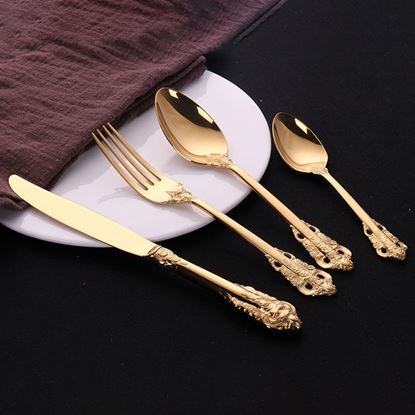 Picture of format: 4 piece 12 sets - Western tableware court series set