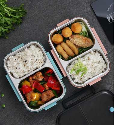 Picture of Stainless steel insulated lunch box