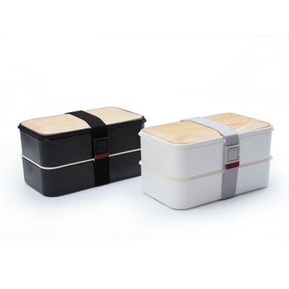 图片 Japanese double-layer bento box