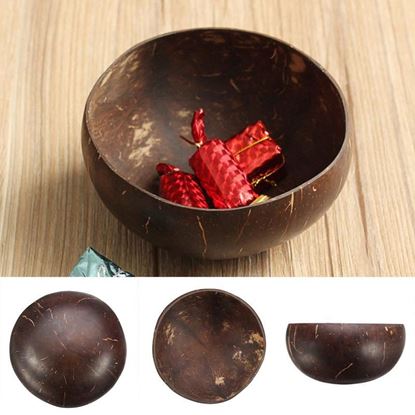 Picture of Vintage Natural Coconut Shell Bowl