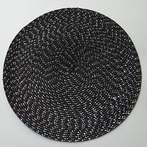 Picture of Color: Black - Japanese woven table mat