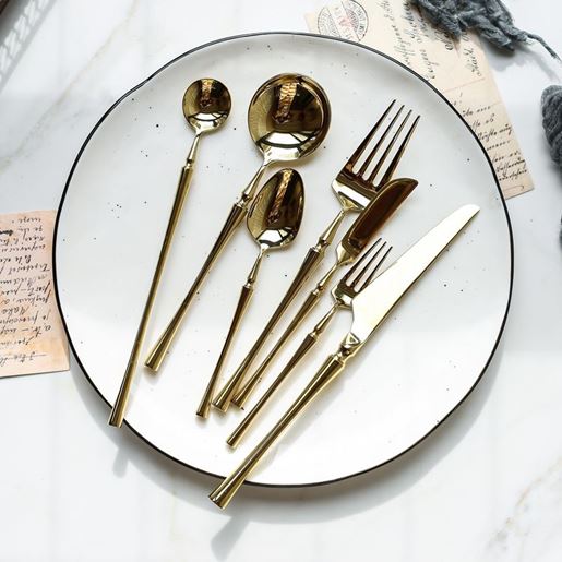 Изображение Color: Cake fork - Stainless steel cutlery set