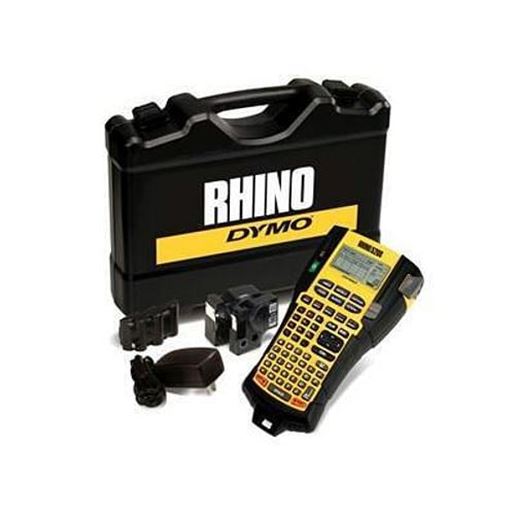 Picture of RHINO 5200 INDUSTRIAL LABELING TOOL.  INCLUDES RHINO 5200 AND CARRYING CASE, 3/4