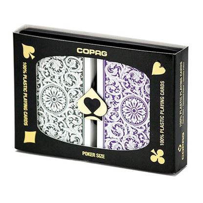 Picture of Copag 1546 Poker Purple/Gray Jumbo Index