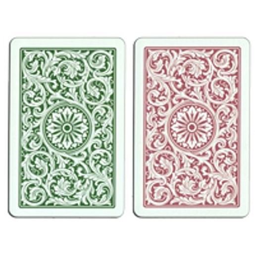 Picture of Copag 1546 Poker Green/Burgundy Jumbo