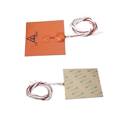 Picture of 120x120mm 12V 120W Silicone Heated Bed Heating Pad For 3D Printer