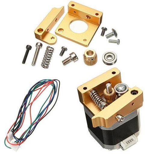 Picture of Forward or Reverse Direction Metal Extruder Kit With NEMA 17 Stepper Motor For RepRap Prusa i3