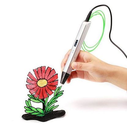 Picture of RP800A OLED 3D Printing Pen 5V 2A USB Power 0.6mm Nozzle Adjustable Speed