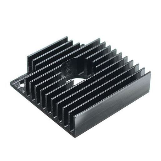 Picture of 3Pcs Aluminum Heat Sink 40*40*11mm For 3D Printer Extruder