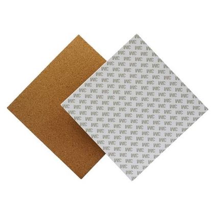 Picture of 220*220*3mm Heated Bed Hotbed Thermal Pad Insulation Cotton With Cork Glue For 3D Printer Reprap Ultimaker Makerbot