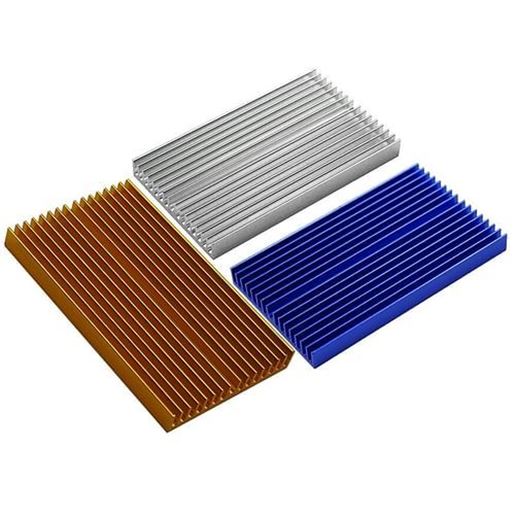 Picture of 100*60*10mm Aluminum PCB Heatsink Cooler Radiator For DLP UV 3D Printer LED Electronic Integrated Circuit