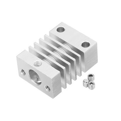 Picture of MK10 V6 Aluminum 27x20x12mm Heatsink Radiator For 3D Printer CR-10