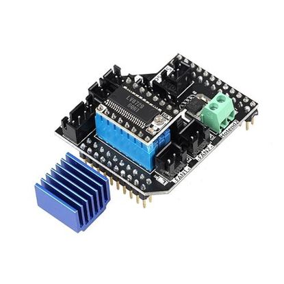 Picture of Lerdge?Â® Dual Extruder Module 2 in 1 Out/2 in2 Out Module With LV8729 Stepper Motor Driver For 3D Printer LERDGE-S Board