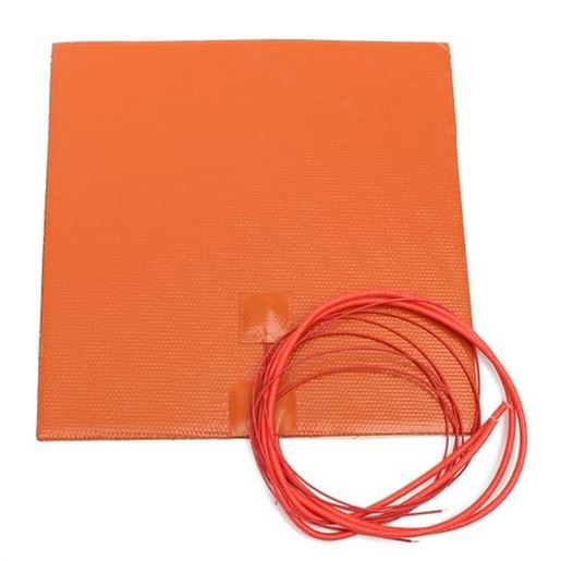 Picture of 12V 200W 200mmx200mm Waterproof Flexible Silicone Heated Bed Heating Pad For 3D Printer