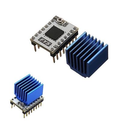 Picture of 4A 50V 3D Printer Stepstick S109 Stepper Motor Driver with Heatsink for 57 Stepper Motor/Pololu Pin