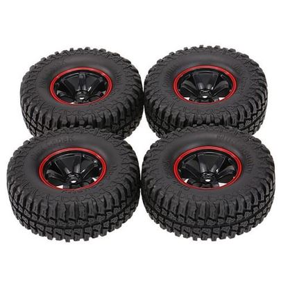 Picture of 4Pcs AUSTAR AX-3020C 1.9 Inch 103mm RC Car Tires With Hub For 1/10 D90 SCX10 CC01 RC Car Crawler