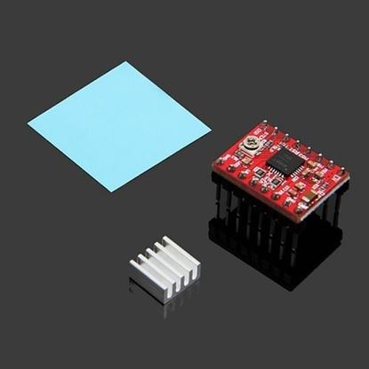 Picture of Geeetech?Â® Stepper Motor Driver A4988 With Heatsink And Sticker For 3D Printer