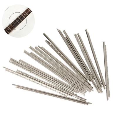 Picture of 24Pcs Guitar Fret Wire Nickel Silver 60mm Long for Guitar Fretboard Repair