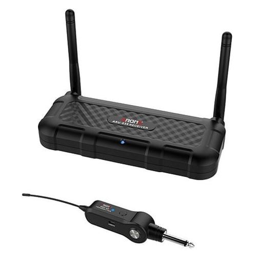 Picture of AROMA ARU-03S UHF Wireless Digital Audio Transmission System Transmitter Receiver for Guitar Bass