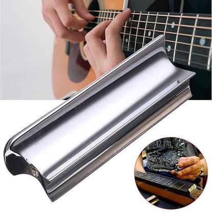 Picture of Stainless Steel Slide Dobro Tone Bar For Electric Guitar Stringed Instrument