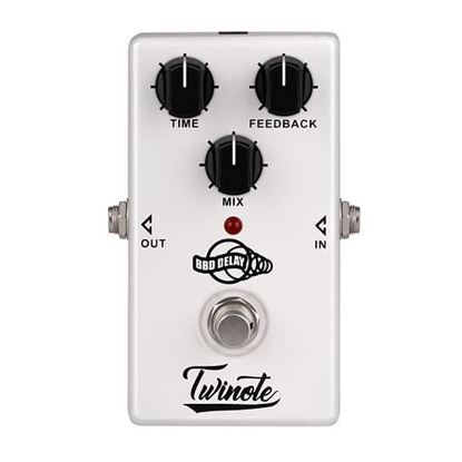 Picture of Twinote BBD Analog Delay Guitar Effects Pedal Low Noise Circuit 300ms Delay time Warm and Smooth Coupon 9db38e