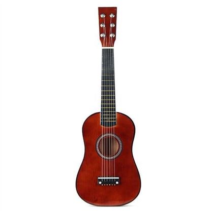 Picture of 23 Inch 6-String Brown Basswood Ukulele Mini Musical Instrument For Children