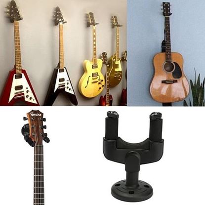 Picture of Wall Mount Hooks Stand Holder Guitar Hangers Musical Instrument Parts