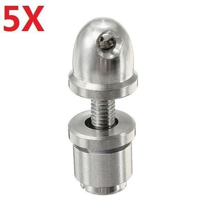 Picture of 5PCS 2.0mm 2mm Aluminum Bullet Propeller Adapter Holder For RC Brushless Motor