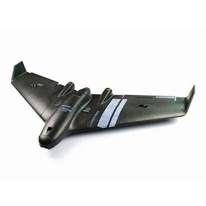 Picture of Reptile Harrier S1100 Black 1100mm Wingspan EPP FPV Flying Wing RC Airplane KIT