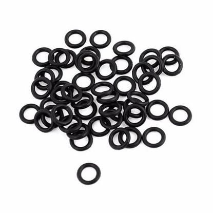 Picture of 100pcs Black Rubber O Ring Propeller Protector Prop Saver 23mm*3mm