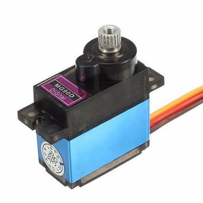 Picture of MG90D 13g Metal Gear Digital Servo 120 Degree / 360 Degree for RC Airplane Models