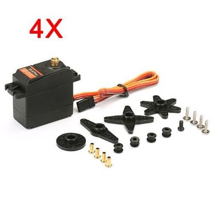 Picture of 4X DS3218 Updated Servo 15KG Torque 270?Â° Full Metal Gear Digital Servo