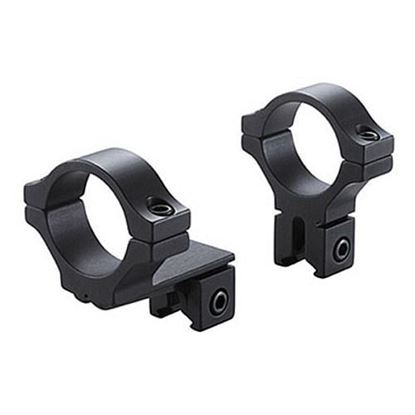 Picture of BKL 1" Rings, 3/8" or 11mm Dovetail, Offset, Matte Black