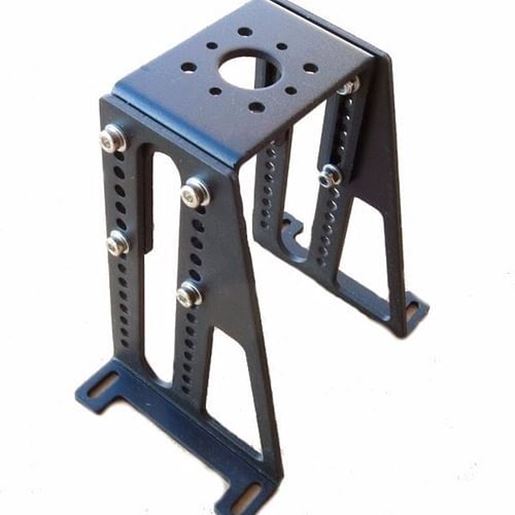 Picture of CNC Aluminum Adjustable Motor Holder Mount For Changing Oil Airplane To Electric Airplane