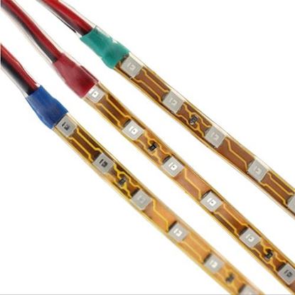 Picture of 1 PC 90cm LED Module Strip Kite Lamp Red/Green/Blue Night Light 12V DIY For RC Airplane