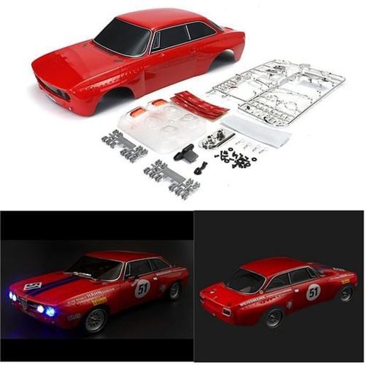 Picture of Killerbody 48251 Finished 2000 GTAm Body Shell Red for 1/10 Electric Touring RC Car Parts