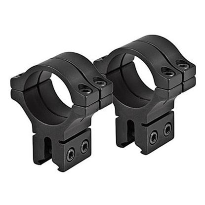 Picture of BKL 30mm Rings, 3/8" or 11mm Dovetail, Double Strap, Matte Black